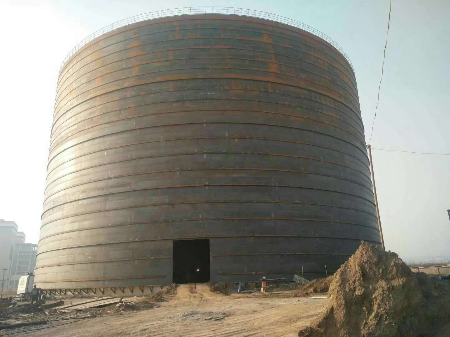 船山承建大型钢板库的好处及原理