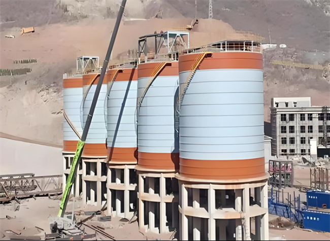 船山高架钢板仓